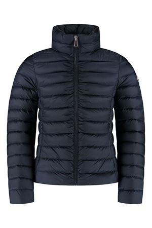 Navy Blue Ige Hooded Down Jacket MONCLER KIDS | K19541A00001597YF778